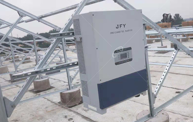 Heibei 160KW rooftop solar independent power generation station